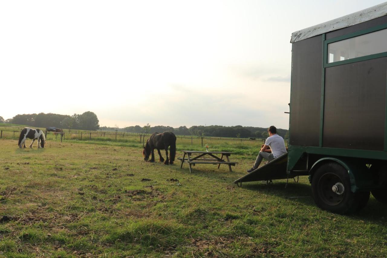 Hotel Slapen Tussen De Paarden Essen Exterior foto